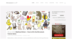 Desktop Screenshot of microstockdiaries.com